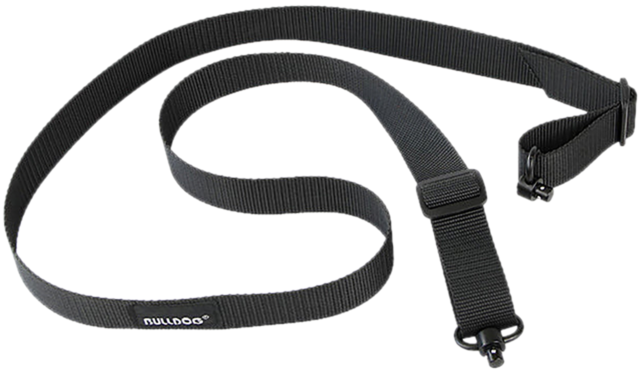 Bulldog BD830 Two Point Gun Sling w/ Deluxe Locking Swivels Black