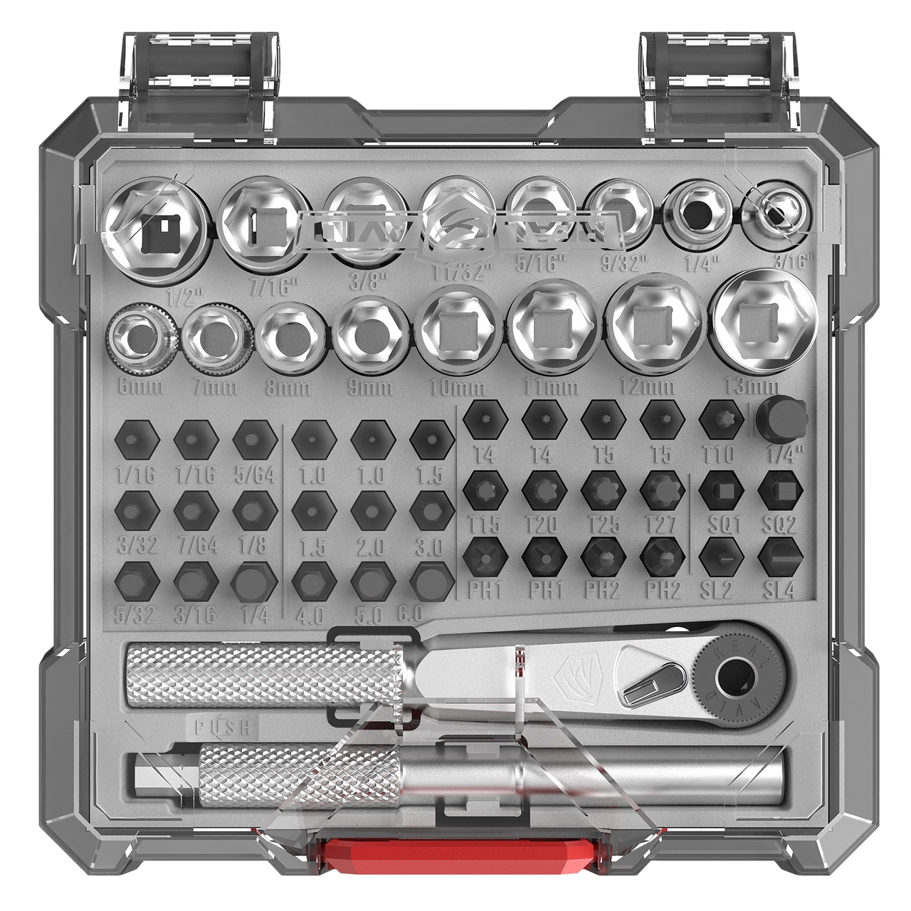 AVID AVX3SGBS52 X3 DRIVER SOCKET & GUNSMITHING 52