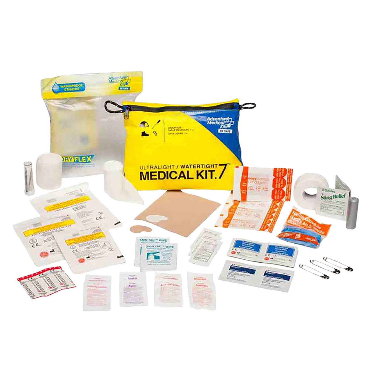 Adventure Medical Kits 1250391 Ultralight/Watertight Medical Kit .7 First Aid Waterproof