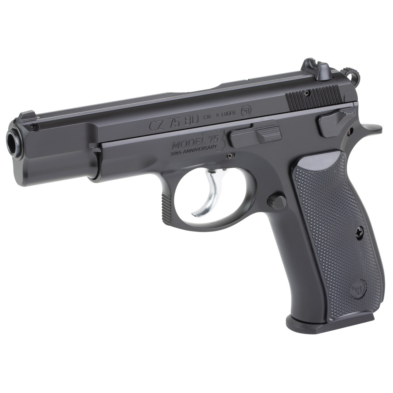 CZ 75BD 50TH ANNIV ELT 9MM 10RD BK - Alpine Range