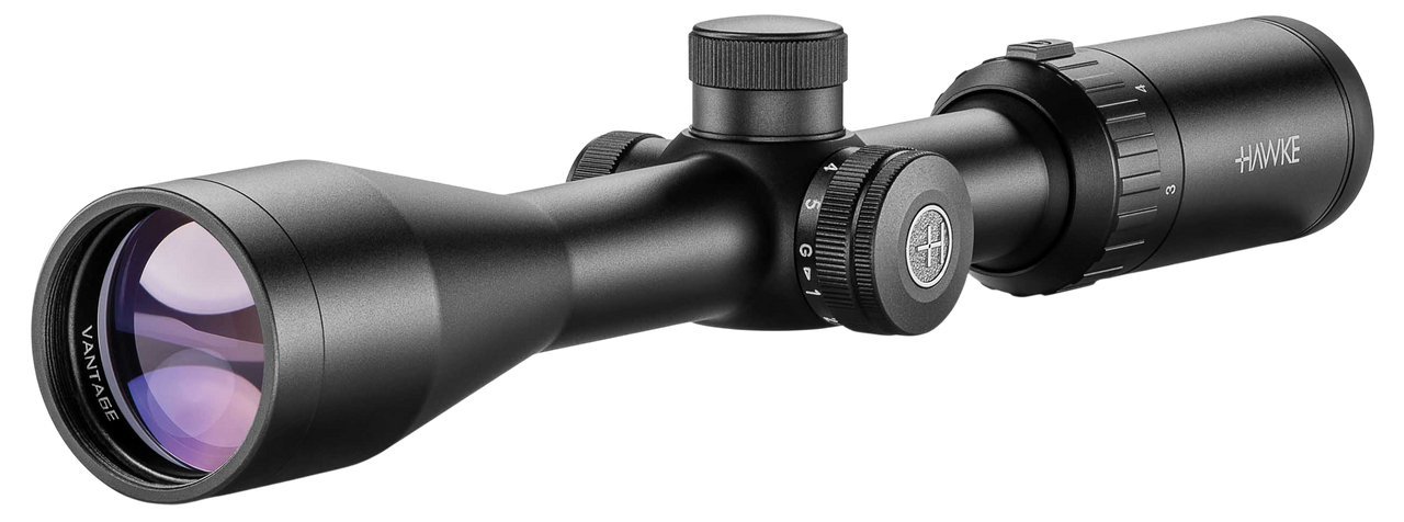 Hawke Sport Optics 14220 Vantage IR Riflescope Black 3-9x40mm 1" Tube Illuminated Red/Green 30/30 Centre Cross Reticle