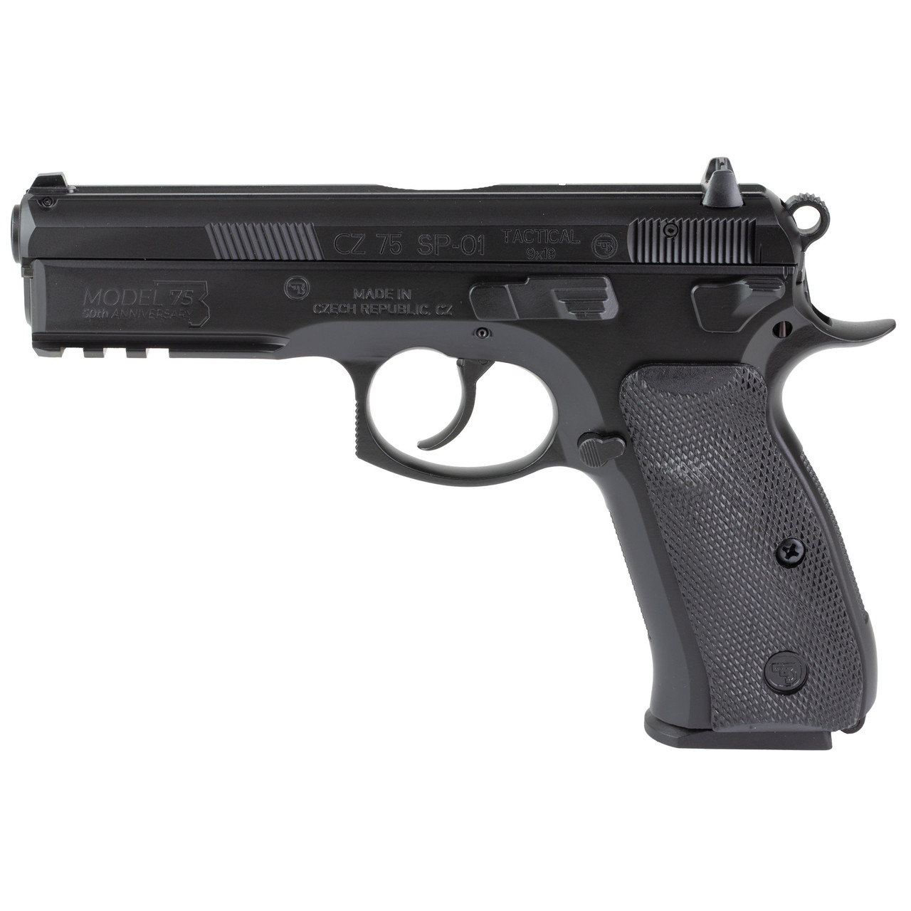 CZ 75SP01 TAC 50 ANN ELT 9MM 10RD BK