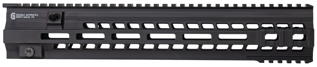 Geissele Automatics 05826B Super Modular Rail MK15 Black Aluminum 14.50" Long
