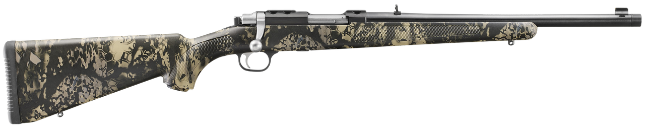 Ruger 7427 77/44  44 Rem Mag 4+1 16.60" Blued Threaded Barrel, Blued Alloy Steel Receiver w/Integral Scope Mount, Kryptek Obskura Nox Camo Synthetic Stock Ruger 7427 77/44  44 Rem Mag 4+1 16.60" Blued Threaded Barrel, Blued Alloy Steel Receiver w/Integral Scope Mount, Kryptek Obskura Nox Camo Synthetic Stock