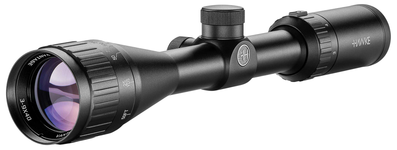 Hawke Sport Optics 14123 Vantage Riflescope Black 3-9x40mm 1" Tube Mil-Dot Reticle