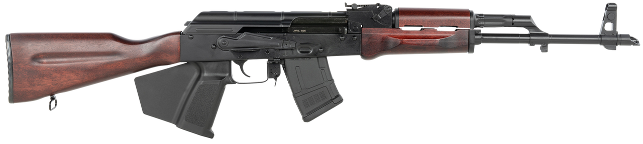 Dpms Panther Arms DP51655113650-CA Anvil *CA Compliant Sports South Exclusive 7.62x39mm 10+1 16" Black Nitride Barrel, Black Hardcoat Anodize Steel Receiver, Fixed Nutmeg Wood Furniture