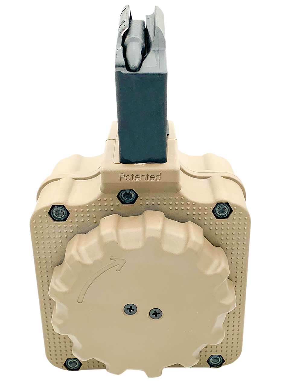 ProMag DRMA1-FDE   50rds Drum 308 Cal Fits AR-10 FDE Polymer