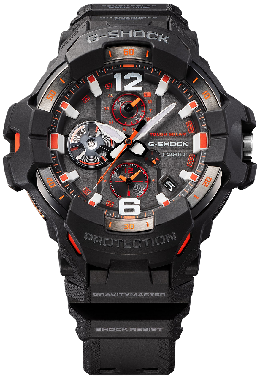GSHOCK GRB3001A      GARVITY MASTER SOLAR      BLK