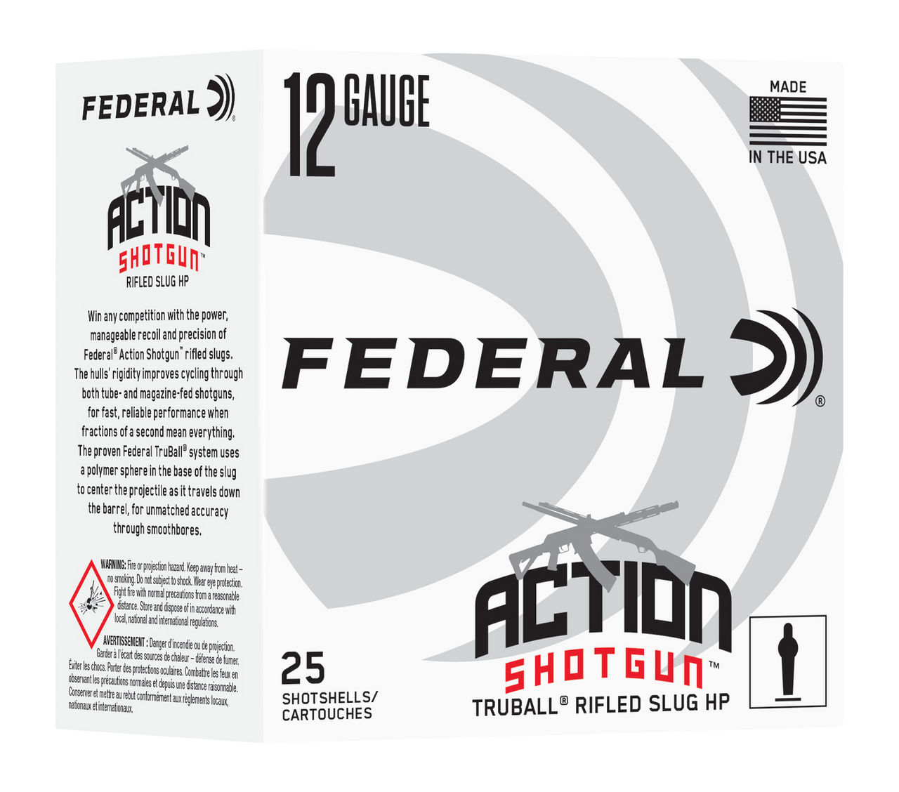 FED AS12HLRS      12G 2.75 TRUBALL          25/10