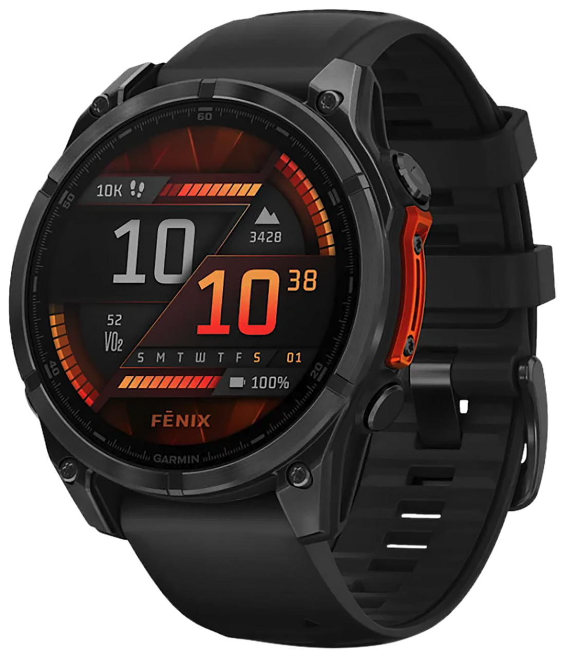 GAR 010-02904-00    FENIX8 47MM AMOLED GRY/BLK
