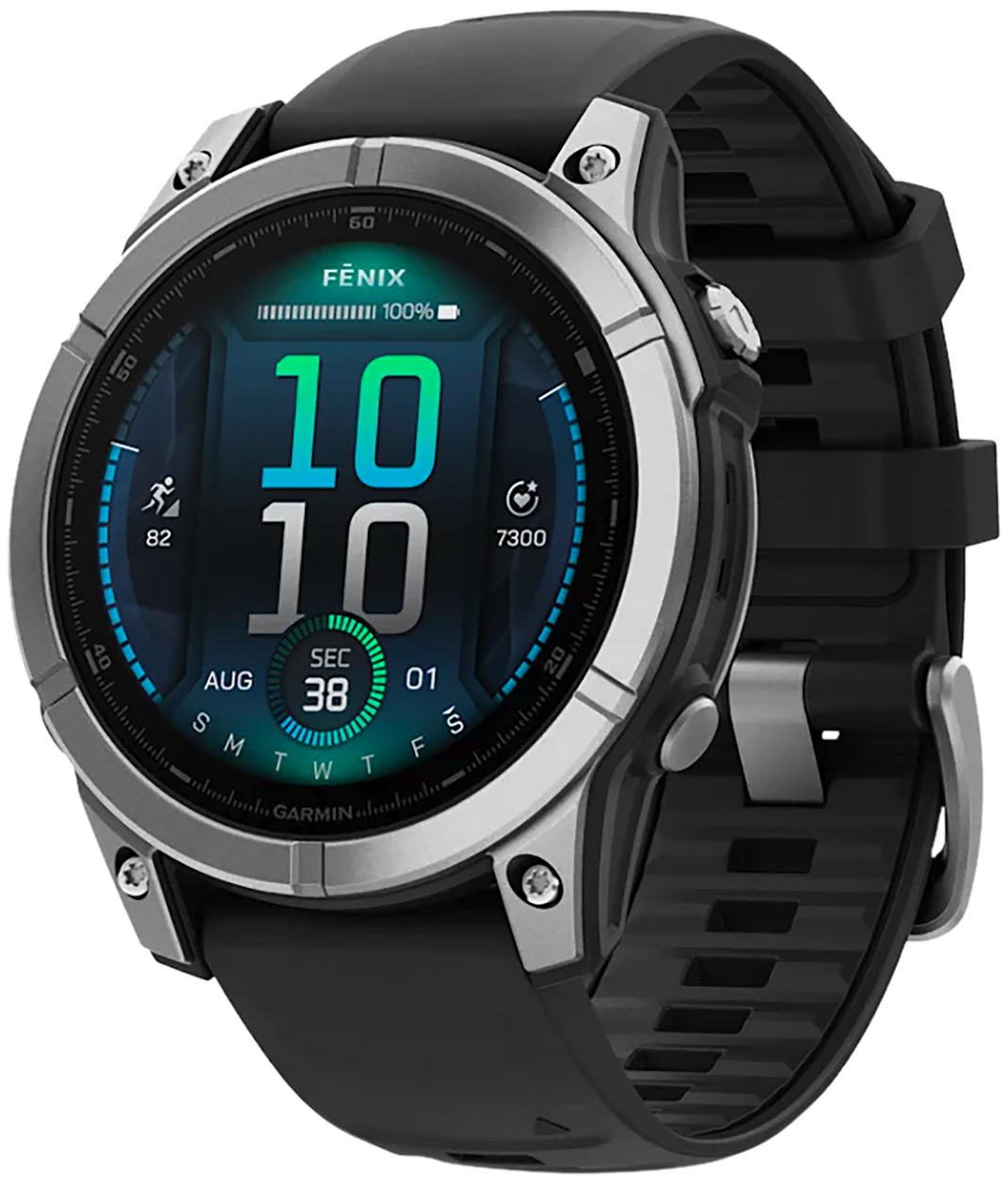 GAR 010-03025-02    FENIX E-47 MM AMOLED  SS/BLK