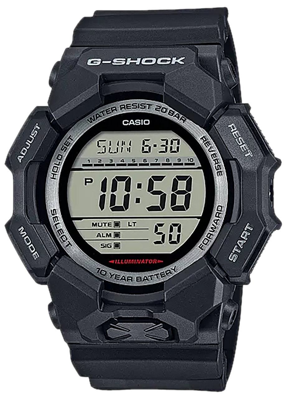 GSHOCK GD0101CR      DIGITAL MOVEMENT         BLK