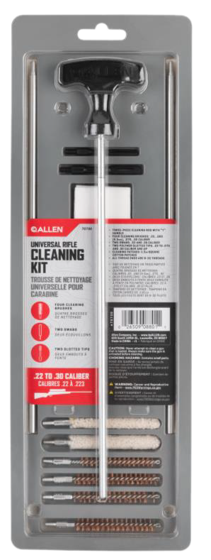 ALLEN 70730  BASIC RIFLE CLEANING KIT 22-30