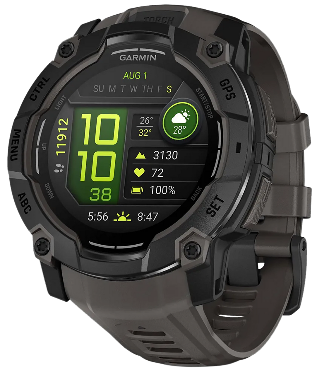 GAR 010-03020-00    INSTINCT 3 50MM AMLED BLK/CHAR