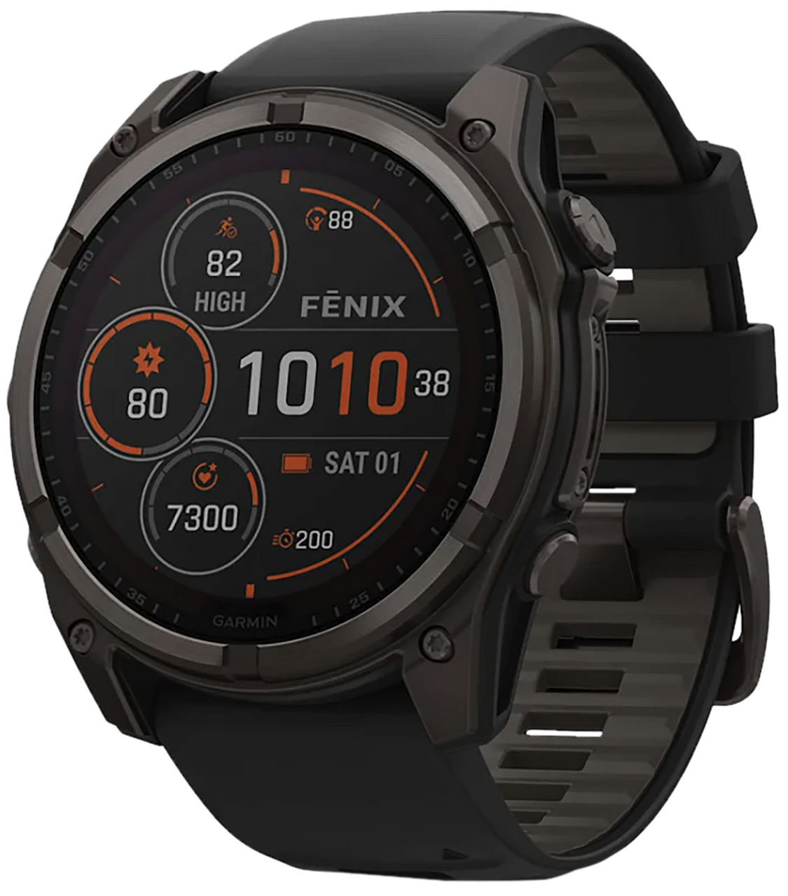 GAR 010-02907-10    FENIX8 51MM SOLAR  GRY/GRY