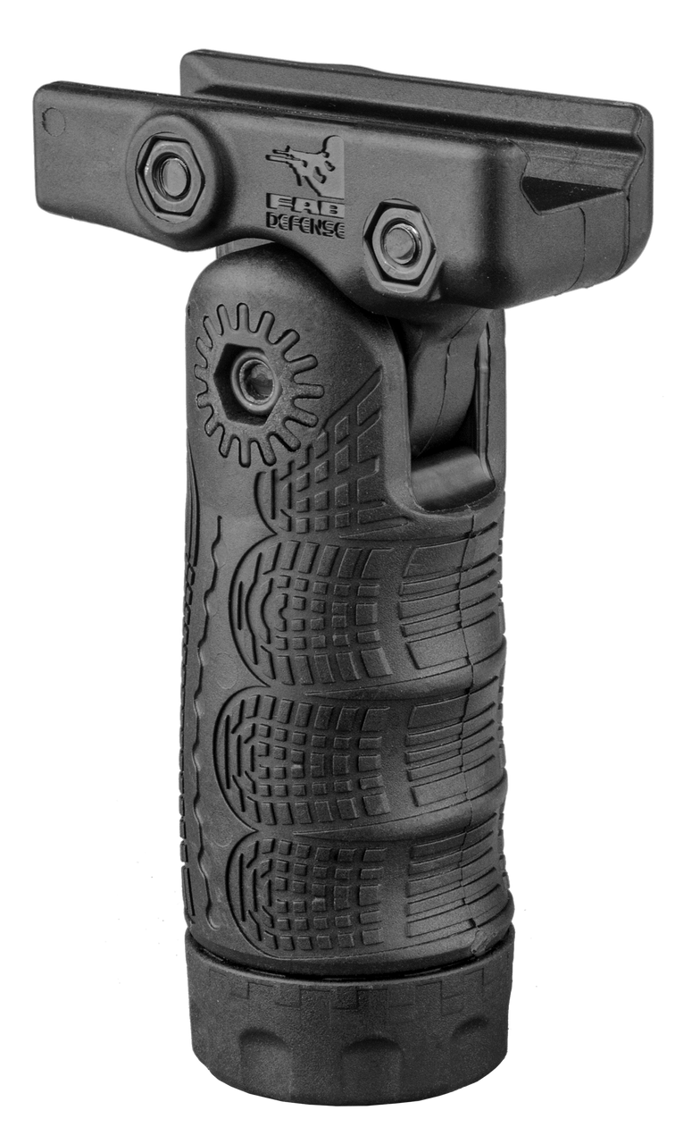 FAB Defense FXTFL T-FL Vertical Folding Foregrip 7-Position Black Fiberglass Reinforced Polymer