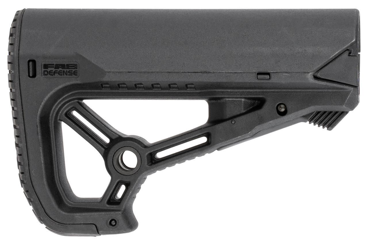 FAB Defense FXGLCORES GL-Core S CQB Optimized Combat Buttstock for AR-15/ M4 Black Fiberglass Reinforced Polymer