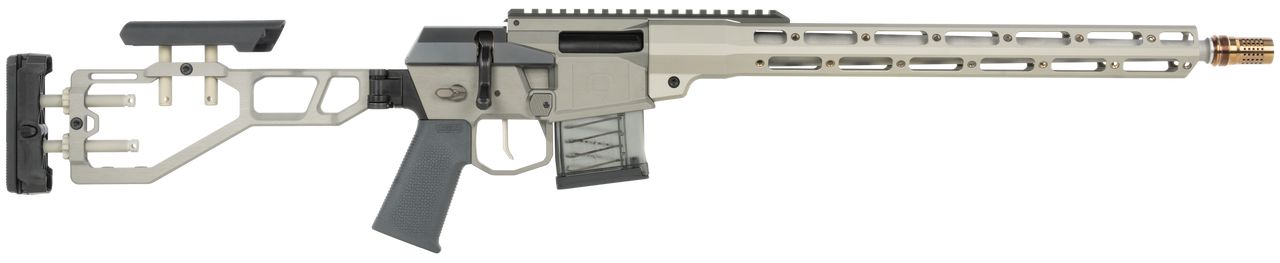 Q LLC MINIFIX300BLK16INRIFLE Mini Fix  300 Blackout 16" Black Anodized Tapered Threaded Barrel, Black Anodized Picatinny Rail, M-LOK Handguard ,Adj Folding Black Stock, Polymer Grip