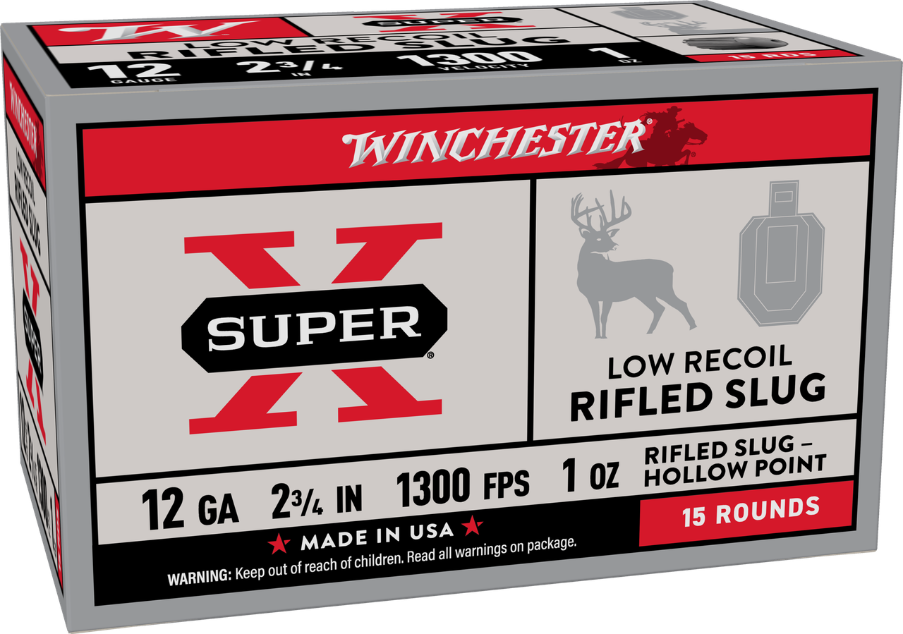 WIN X12RS15VPR 12G 2-3/4" SUPERX LR 1-OZ     15/10