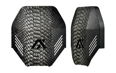 AXIL MX PLATE 1 SET BLACK VENOM