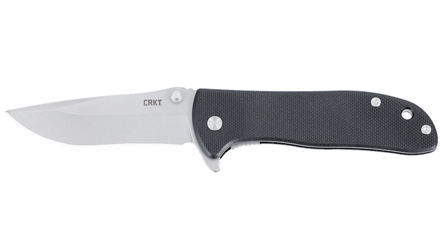 CRKT 6450D2C  DRIFTER          2.88 SLVR BLADE BLK