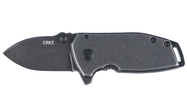 CRKT 2485KC   SQUID COMPACT     1.75 PLAIN   BLACK