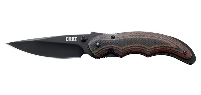 CRKT 1105KC  ENDORSER           3.18 DROP    BLACK