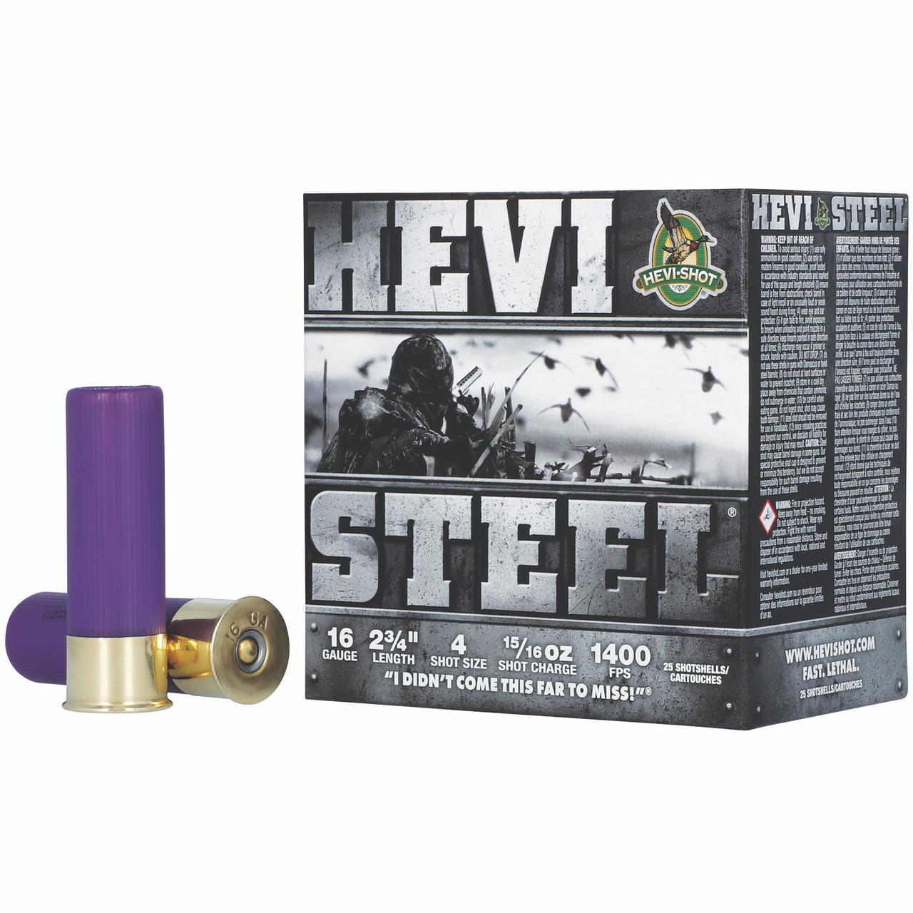 HEVI-STEEL 16GA 2.75" 15/16OZ #4