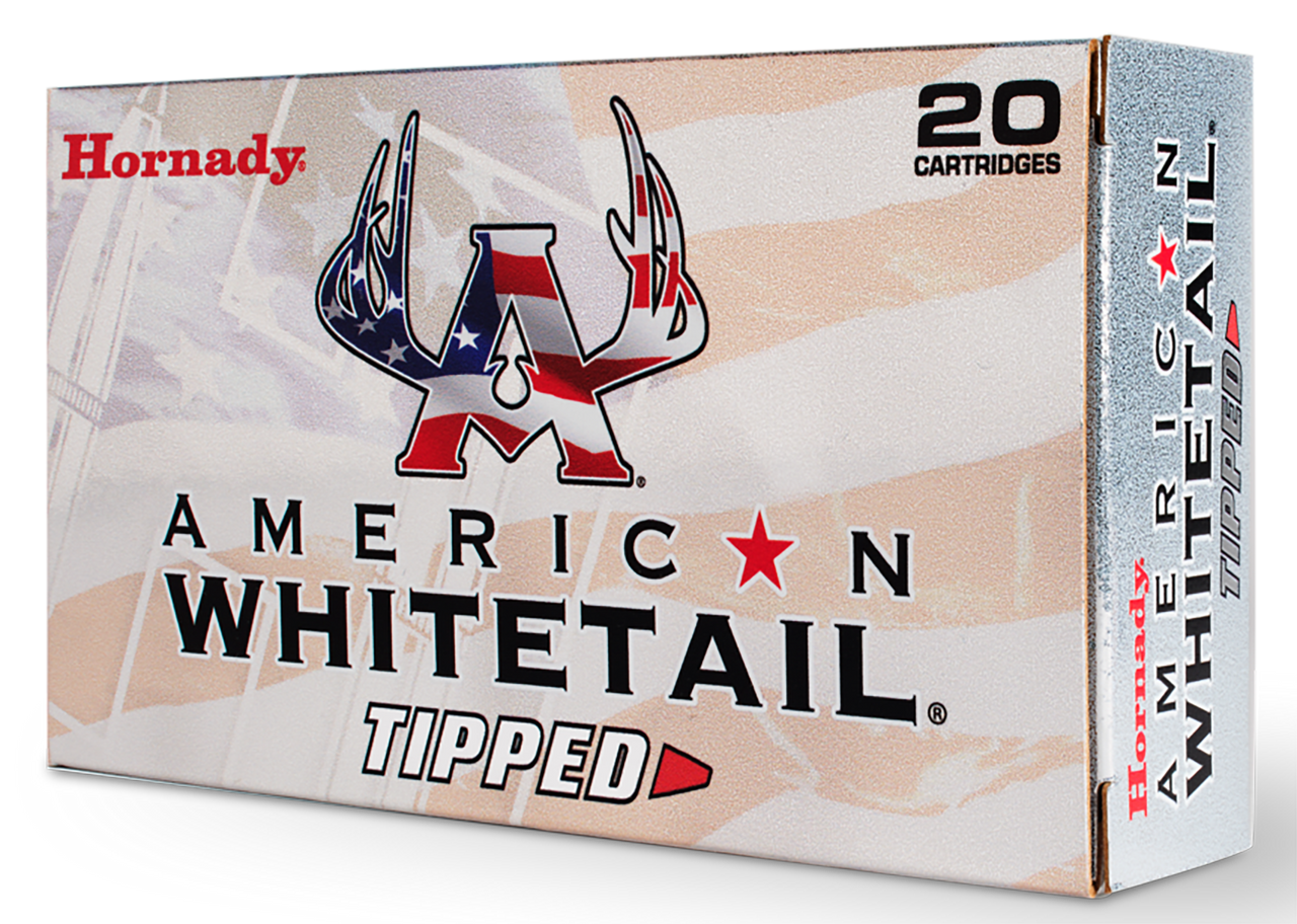 Hornady 81509 American Whitetail  6.5Creedmoor 129gr 20 Per Box/10 Case