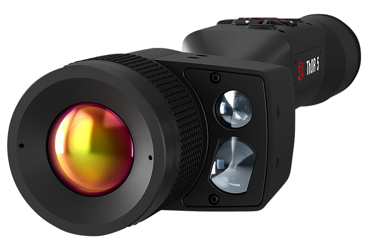 ATN TIWST5635LRF Thor 5 640 LRF Thermal Rifle Scope Black Anodized, 3-24x Smart Mil Dot Reticle, Zoom, 640x480, 60 fps Resolution