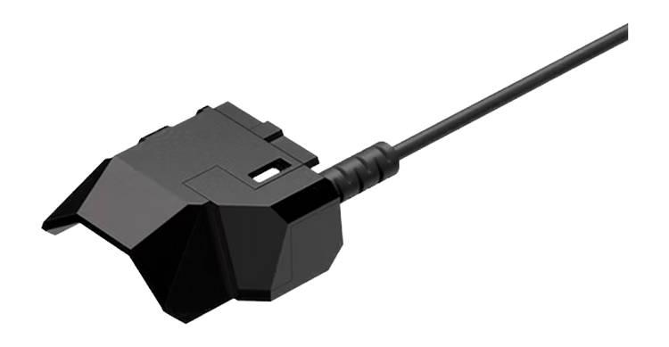 MAZTECH MZT006-08-S-BLK X4 FCS-TO-LRF CABLE 8"