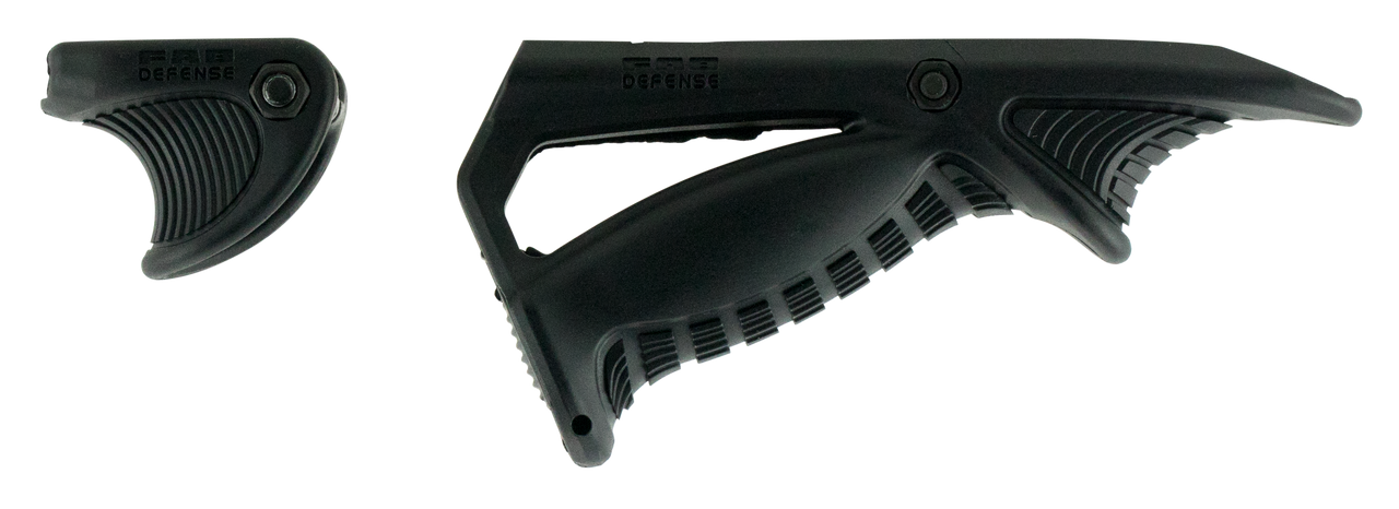 FAB Defense FXPTKCB PTK & VTS Combo Ergonomic Pointing Grip Angled w/Additional Storage Compartment Black Polymer