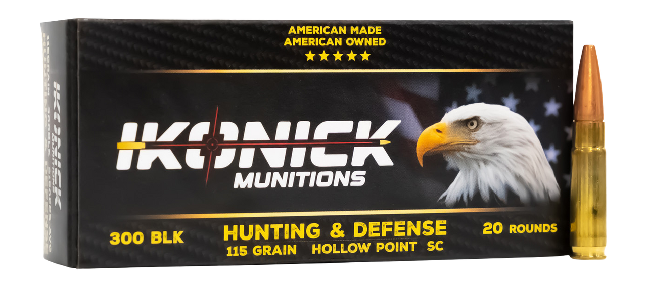 IKONICK IU-300-115HP-B20  300BO 115GR CC    20