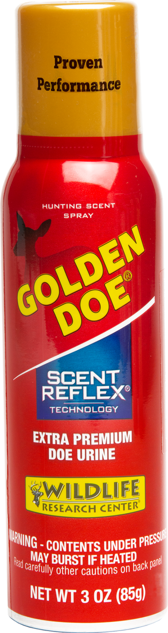 WILD 412-3  GOLDEN DOE SPRAY CAN               3OZ