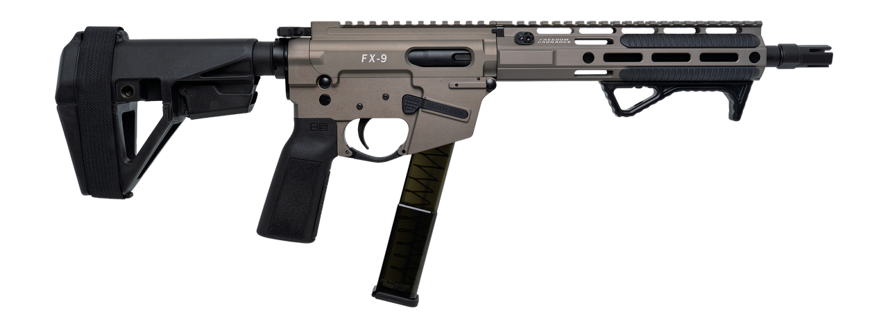 FREEDOM ORDNANCE FX9P10E-FDE  9MM 10"  SBA5 BRACE