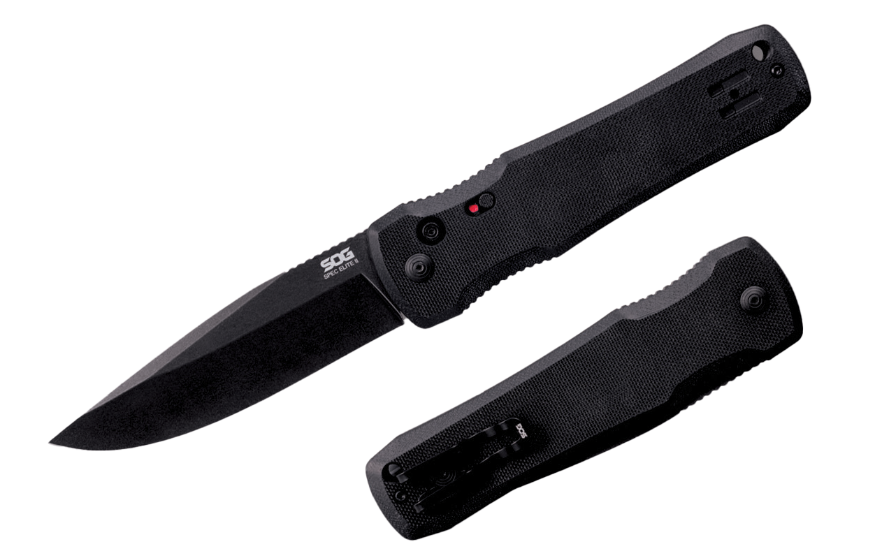 SOG SE-63        SPEC ELITE AUTO II BLACK PVD
