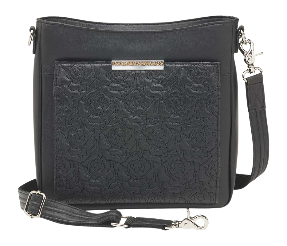GTM GTM-98LMB/BK      SLIM PURSE CROSSBODY-LAMB