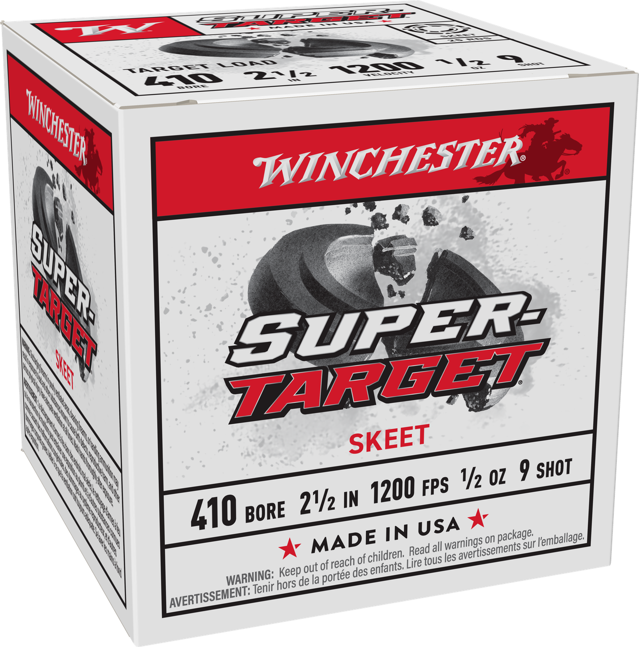 WIN TRGT419   410BORE 2-1/2"  1/2OZ  9   25/10