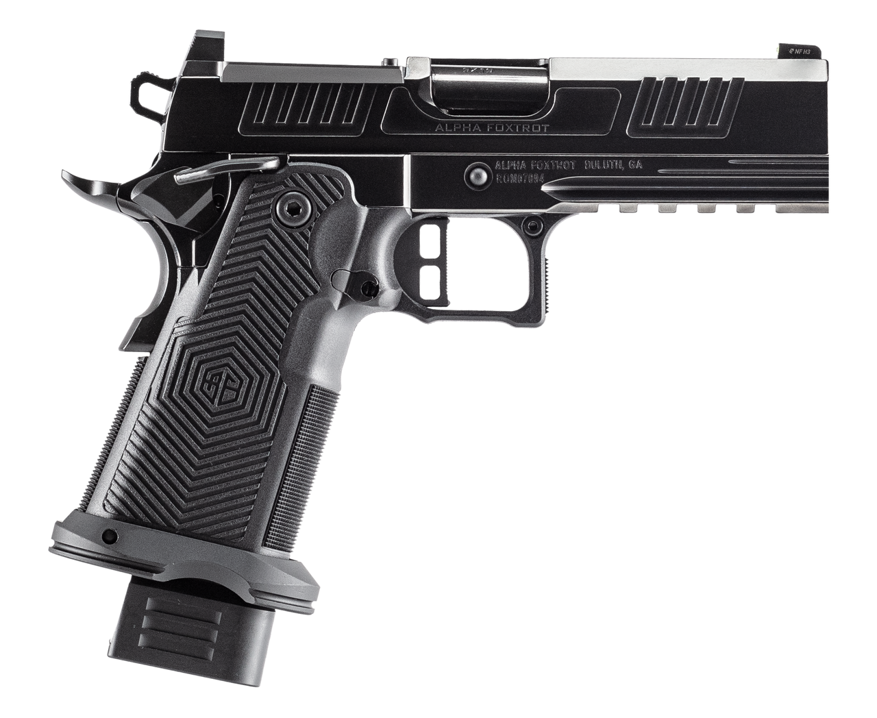 Alpha Foxtrot AA39X1CID-PDBK19 AF1911 Romulus 9mm Luger 4.25"