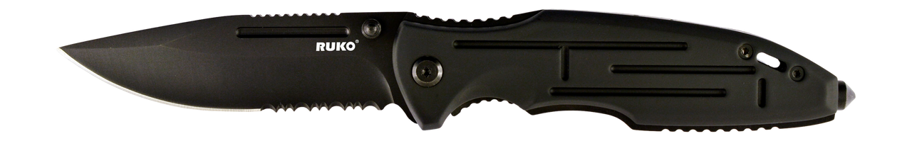 RUKO RUK0153      440A 3-1/2"BLK ANODIZED FOLDING