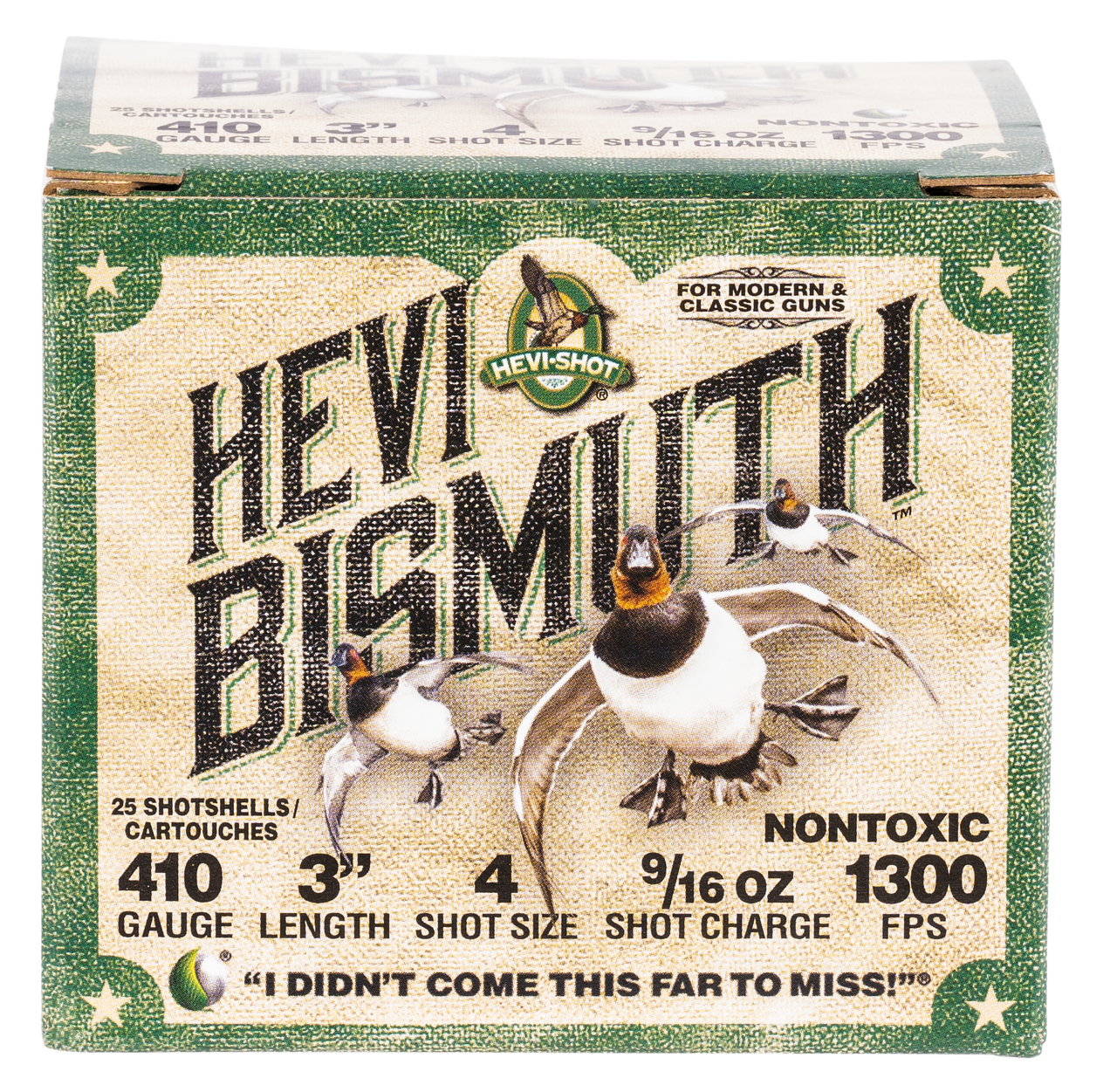 Hevishot Hevi-bismuth, Hevi Hs19004 Bismuth Wf  410 3in   4  9/16