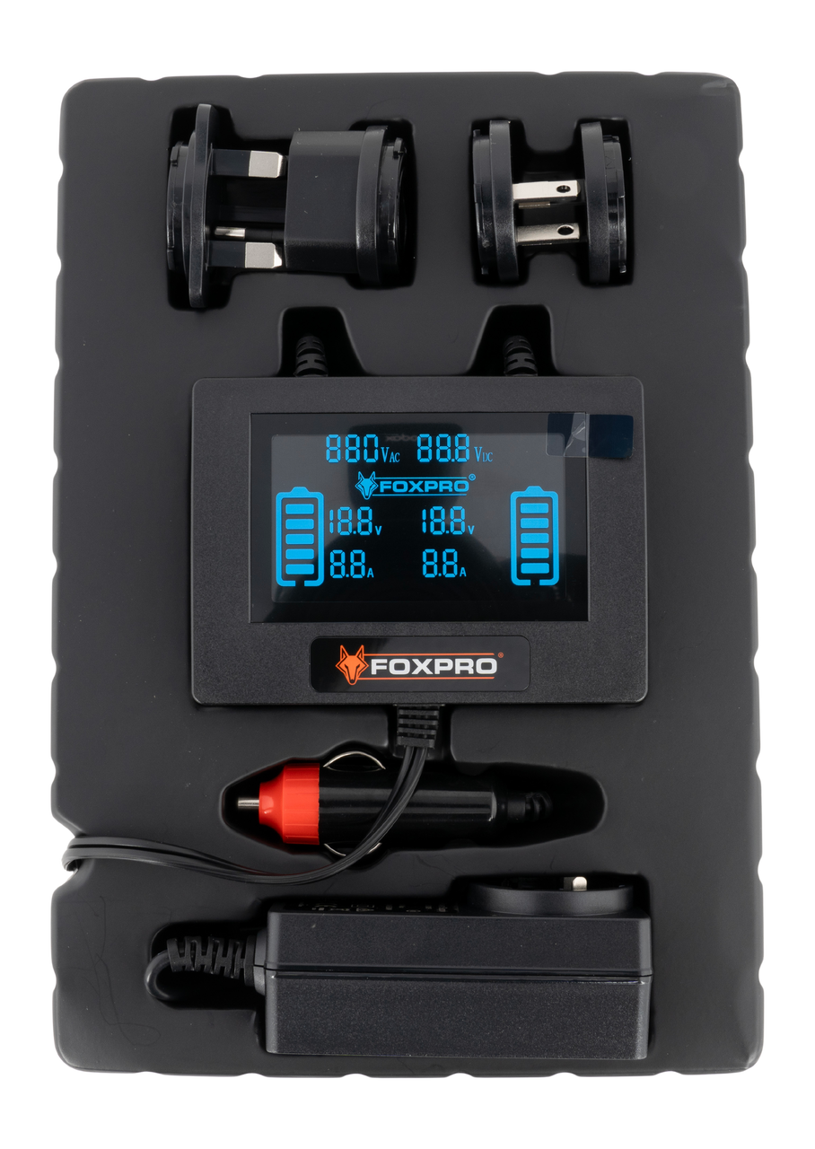 Foxpro UNVBTCHG Universal Battery Charger  3.7 Volts Charges w/ AC Powered