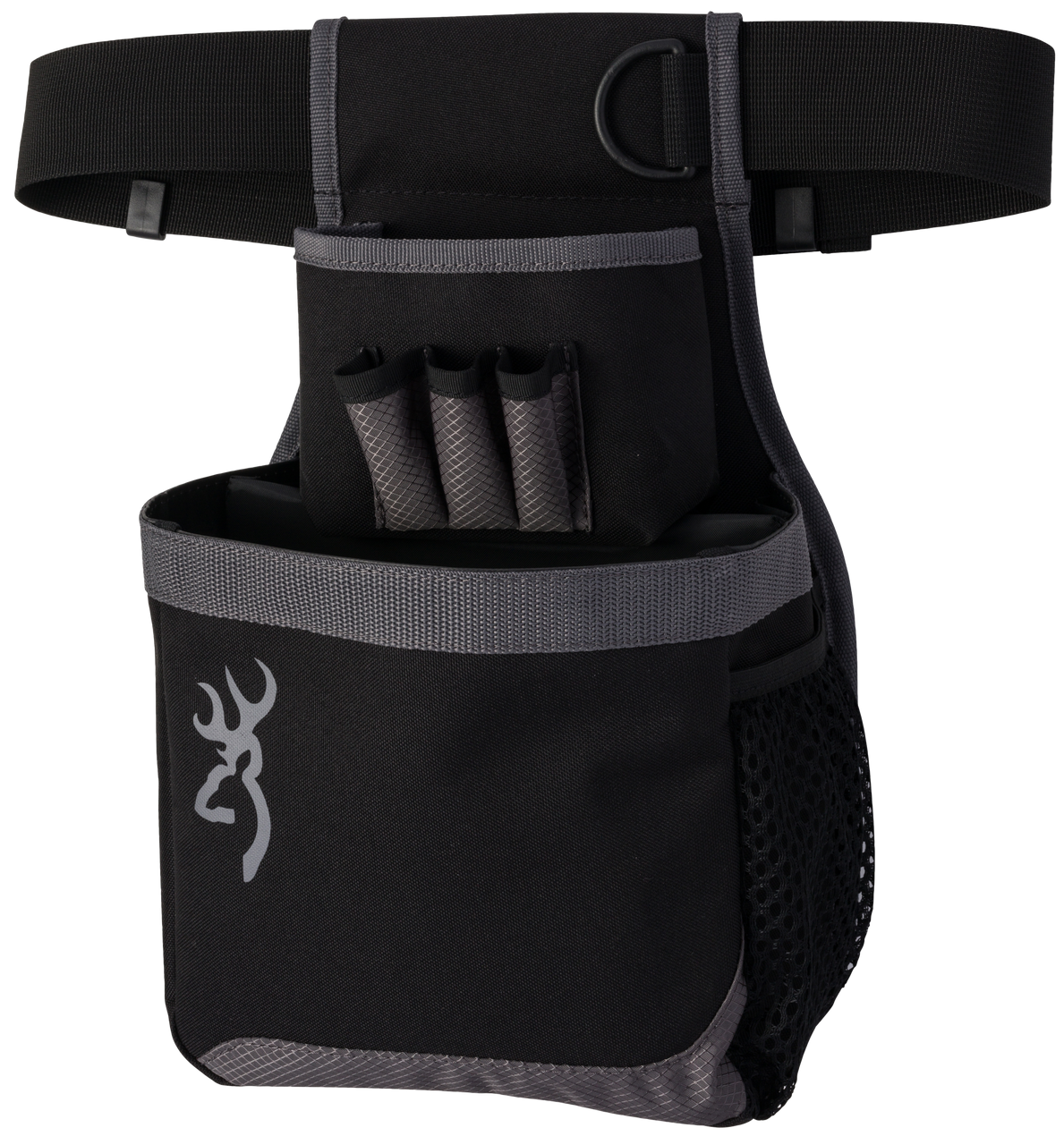 Browning Flash, Brn 121062692 Flash Pouch Shell Hldr       Blk/gry
