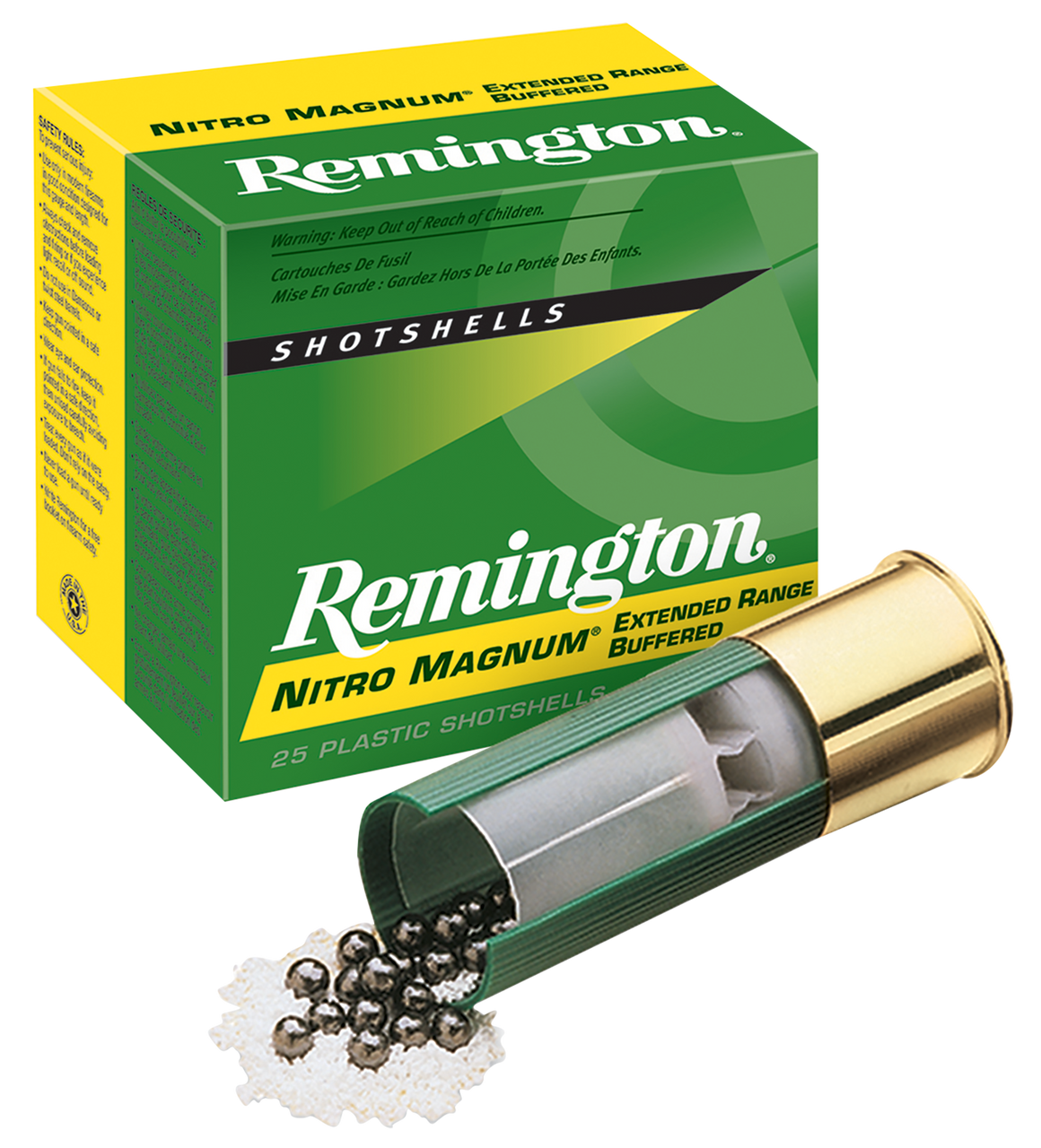 Remington Ammunition Nitro Mag, Rem 20376 Nm126     12   Mag  3 inch     Size  6