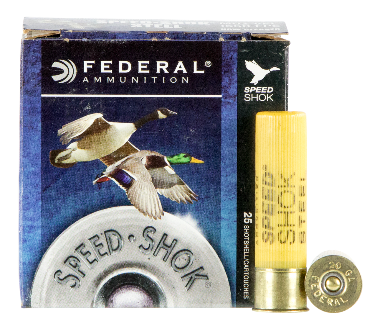 Federal Speed-shok, Fed Wf2092        Spdshk 20 3in  7/8   Size 2  Steel