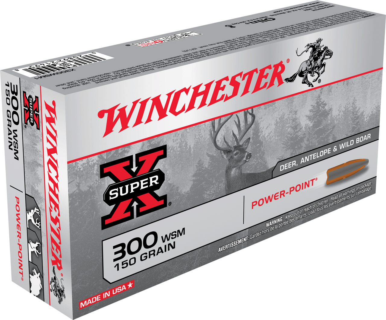 Winchester Ammo Super-x, Win X300wsm1      300wsm 150pp