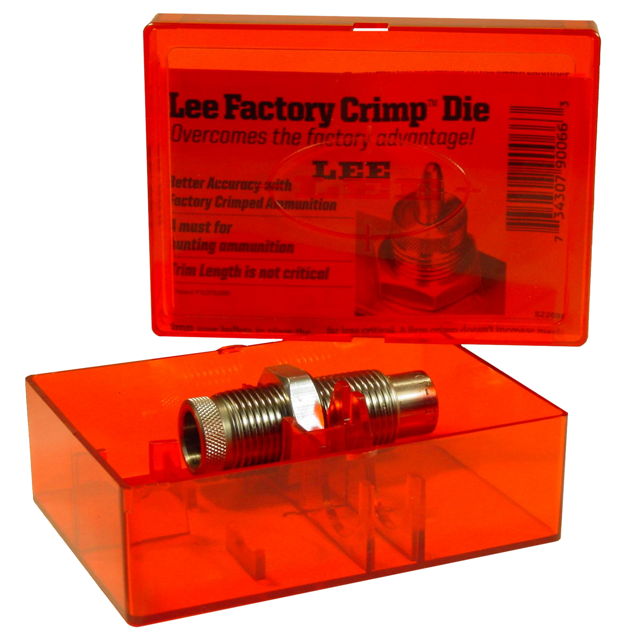 Lee Factory, Lee 90849 Fact Crimp Die 338 Win Mag