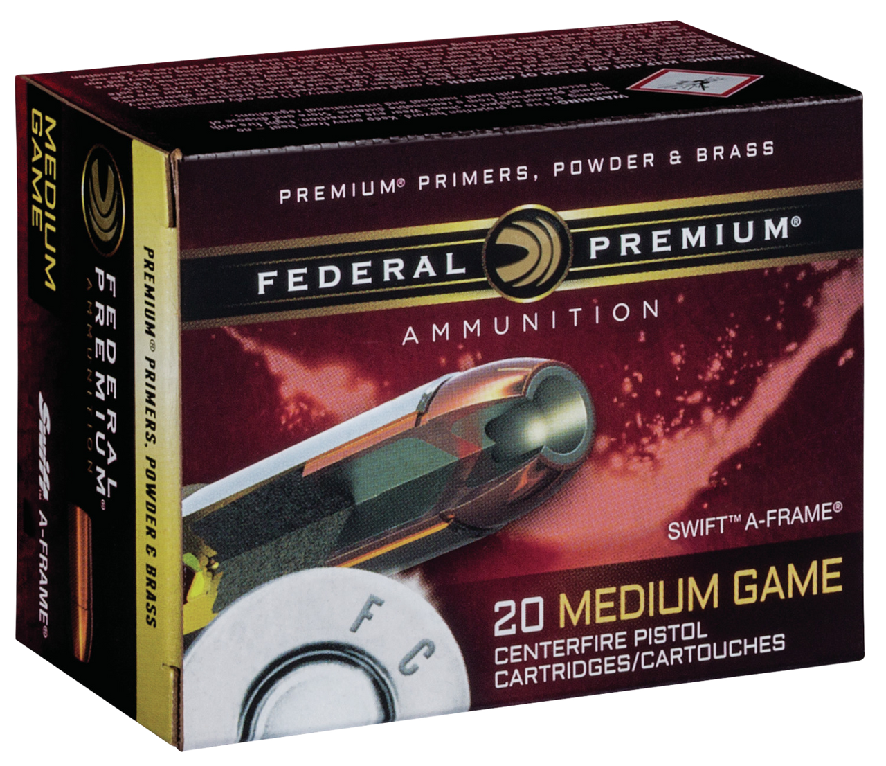Federal Premium, Fed P454sa     454cs     300 Swafr         20/10