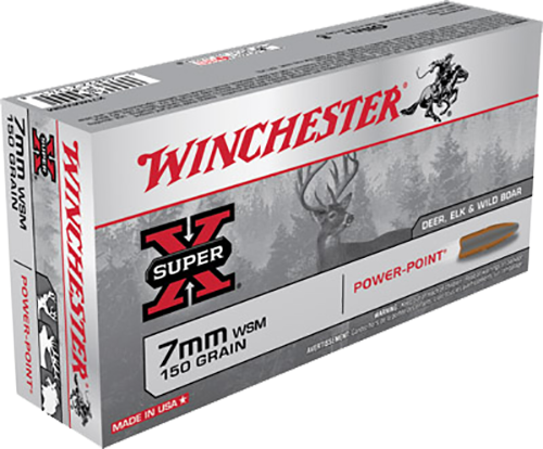 Winchester Ammo Super-x, Win X7mmwsm       7mmwsm 150pp