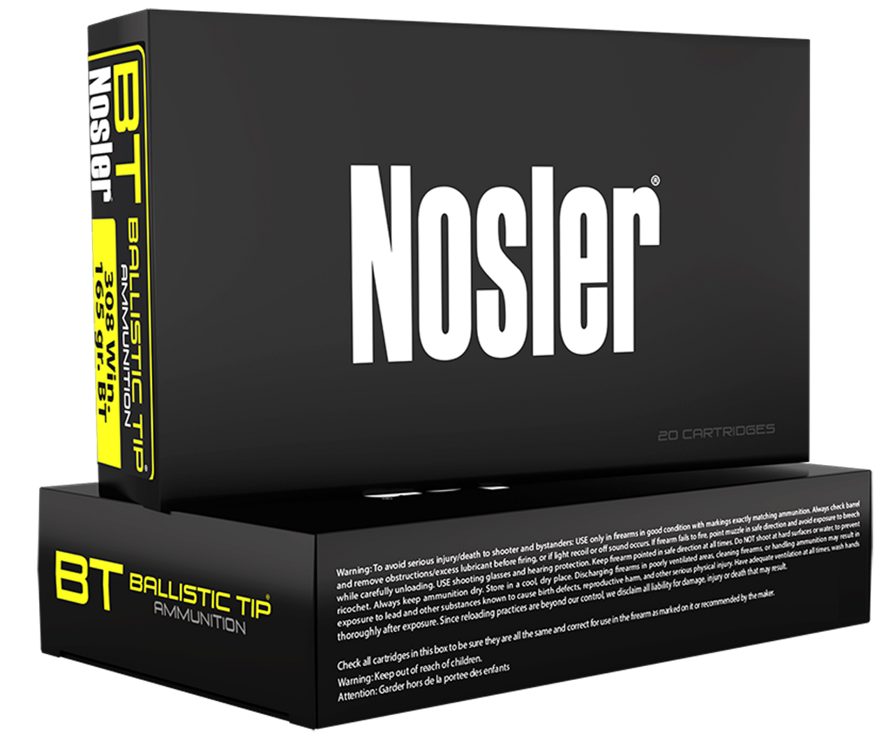 Nosler Ballistic Tip, Nos 40061 Trophy 308      125 Bt